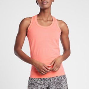 Athleta Momentum Racerback Tank Coral, Medium